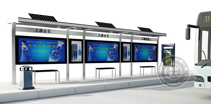智能公交候车亭